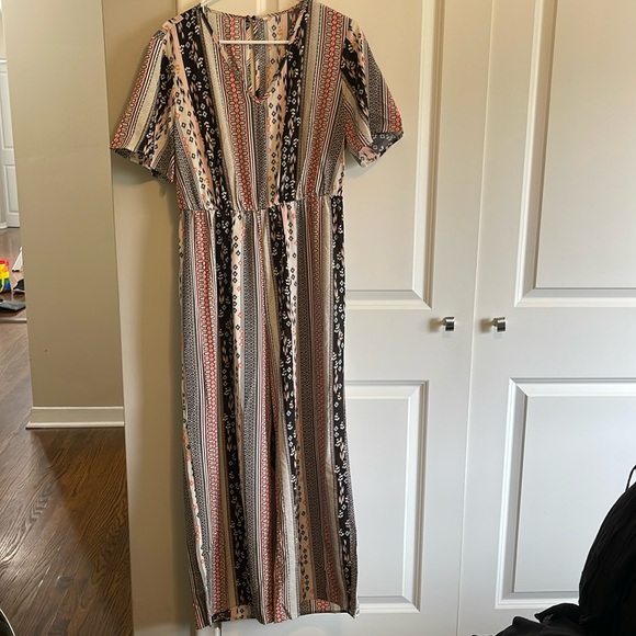 SHEIN 0xl elastic waist jump suit - Picture 1 of 2